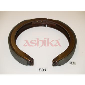 Jeu de mâchoires de frein, frein de stationnement ASHIKA 55-0S-S01 pour SSANGYONG KYRON 2.3 - 150cv