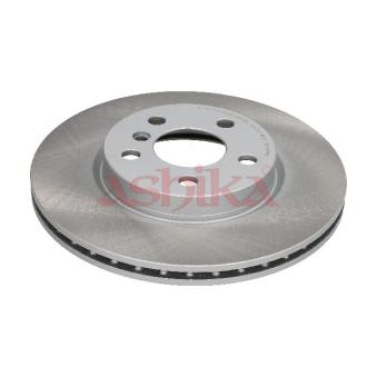 Jeu de 2 disques de frein avant ASHIKA 60-00-0106C pour MERCEDES-BENZ CLASSE S Cooper S - 163cv