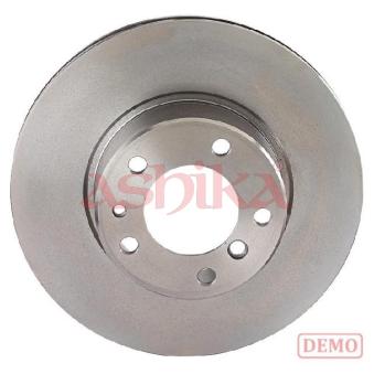 Jeu de 2 disques de frein avant ASHIKA OEM 34111158040