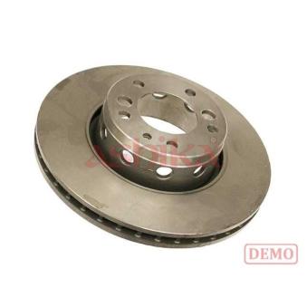 Jeu de 2 disques de frein avant ASHIKA 60-00-0121C