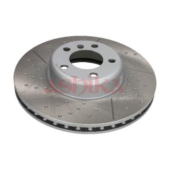 Jeu de 2 disques de frein avant ASHIKA OEM 34116797602