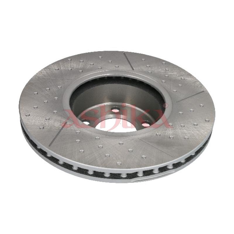 Jeu de 2 disques de frein avant ASHIKA 60-00-0129C - Visuel 1