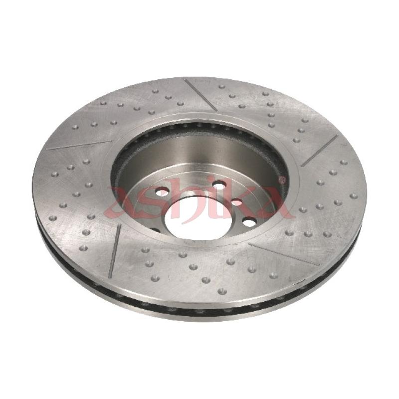 Jeu de 2 disques de frein avant ASHIKA 60-00-0133 - Visuel 1