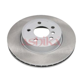 Jeu de 2 disques de frein avant ASHIKA OEM 34113400151