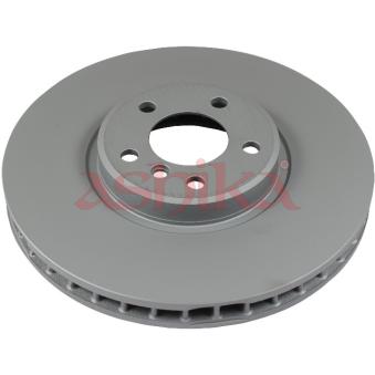 Jeu de 2 disques de frein avant ASHIKA 60-00-0140