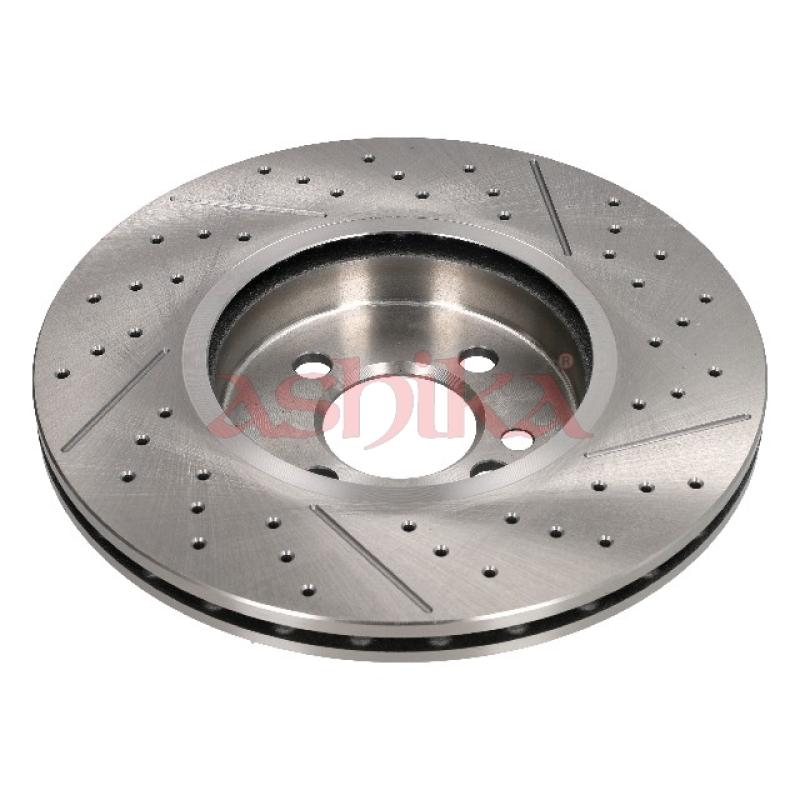 Jeu de 2 disques de frein avant ASHIKA 60-00-0159 - Visuel 1