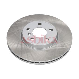 Jeu de 2 disques de frein avant ASHIKA OEM 34116799351