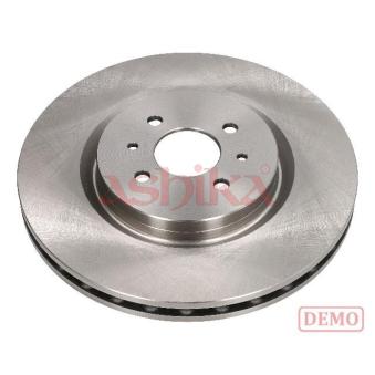 Jeu de 2 disques de frein avant ASHIKA 60-00-0200C