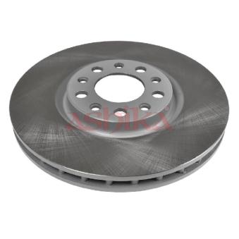 Jeu de 2 disques de frein avant ASHIKA OEM 51897455