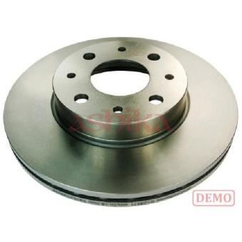 Jeu de 2 disques de frein avant ASHIKA OEM 71740120