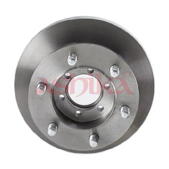 Jeu de 2 disques de frein arrière ASHIKA [60-00-0257]