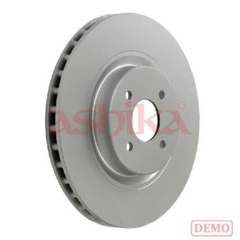 Jeu de 2 disques de frein avant ASHIKA 60-00-0309C