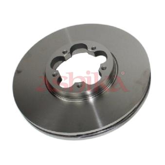 Jeu de 2 disques de frein avant ASHIKA 60-00-0328