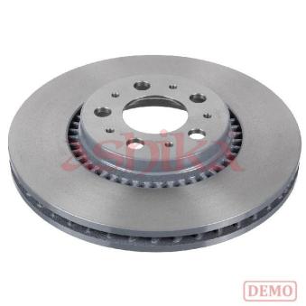 Jeu de 2 disques de frein avant ASHIKA OEM 272404