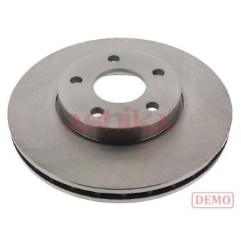 Jeu de 2 disques de frein avant ASHIKA OEM 31341642