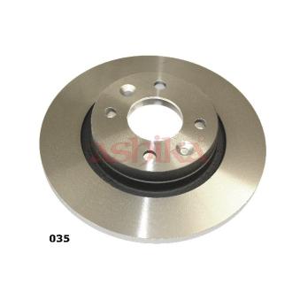 Jeu de 2 disques de frein avant ASHIKA OEM 7701208252