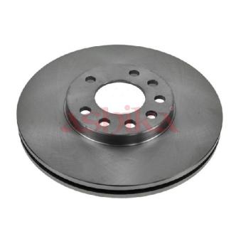 Jeu de 2 disques de frein avant ASHIKA OEM 32025723