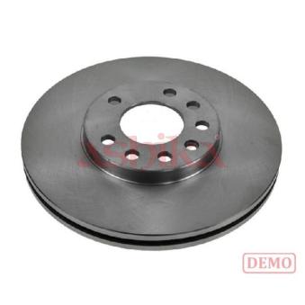 Jeu de 2 disques de frein avant ASHIKA OEM 93188445