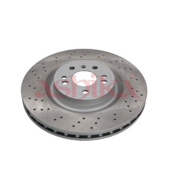 Jeu de 2 disques de frein avant ASHIKA OEM 1664211012