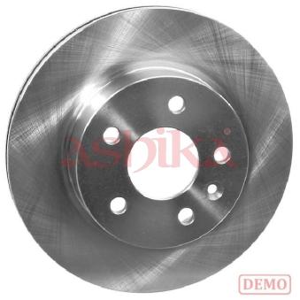 Jeu de 2 disques de frein avant ASHIKA OEM 638421011205