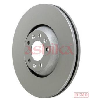Jeu de 2 disques de frein avant ASHIKA OEM 424970
