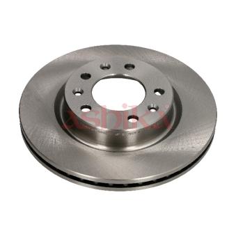 Jeu de 2 disques de frein avant ASHIKA 60-00-0629