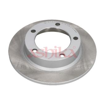 Jeu de 2 disques de frein avant ASHIKA 60-00-070C