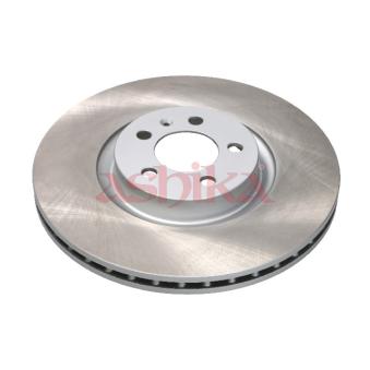 Jeu de 2 disques de frein avant ASHIKA 60-00-0962C pour AUDI A1 40 TFSI - 207cv