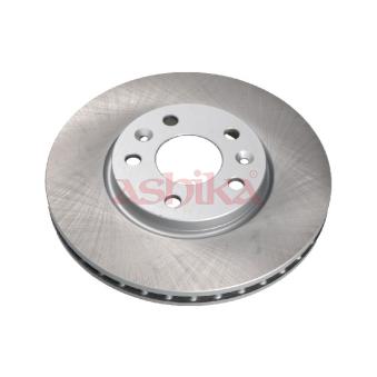 Jeu de 2 disques de frein avant ASHIKA 60-01-1000C