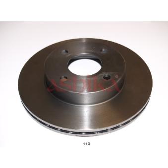 Jeu de 2 disques de frein avant ASHIKA OEM 402061F500