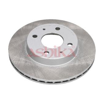 Jeu de 2 disques de frein avant ASHIKA 60-01-139C