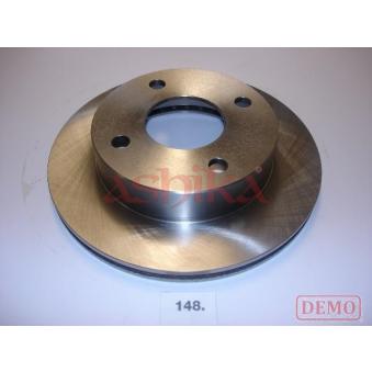 Jeu de 2 disques de frein avant ASHIKA 60-01-148C