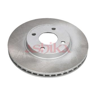 Jeu de 2 disques de frein avant ASHIKA 60-01-155C pour FORD S-MAX 1.2 - 80cv