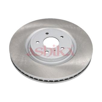 Jeu de 2 disques de frein avant ASHIKA 60-01-162C