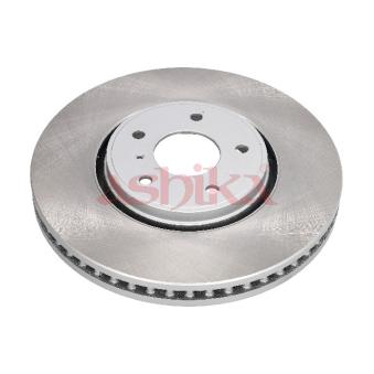 Jeu de 2 disques de frein avant ASHIKA 60-01-176C pour INFINITI FX 3.5 - 280cv