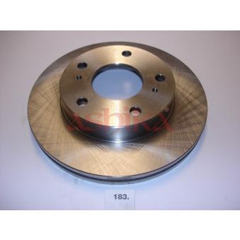 Jeu de 2 disques de frein avant ASHIKA 60-01-183