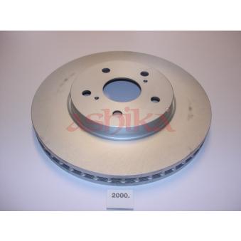 Jeu de 2 disques de frein avant ASHIKA OEM 4351258011