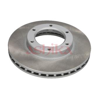 Jeu de 2 disques de frein avant ASHIKA OEM 4351225020