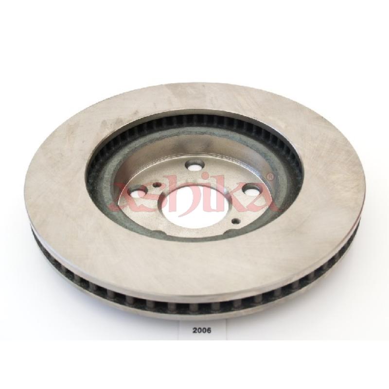 Jeu de 2 disques de frein avant ASHIKA 60-02-2006 - Visuel 1