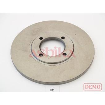 Jeu de 2 disques de frein avant ASHIKA 60-02-214C