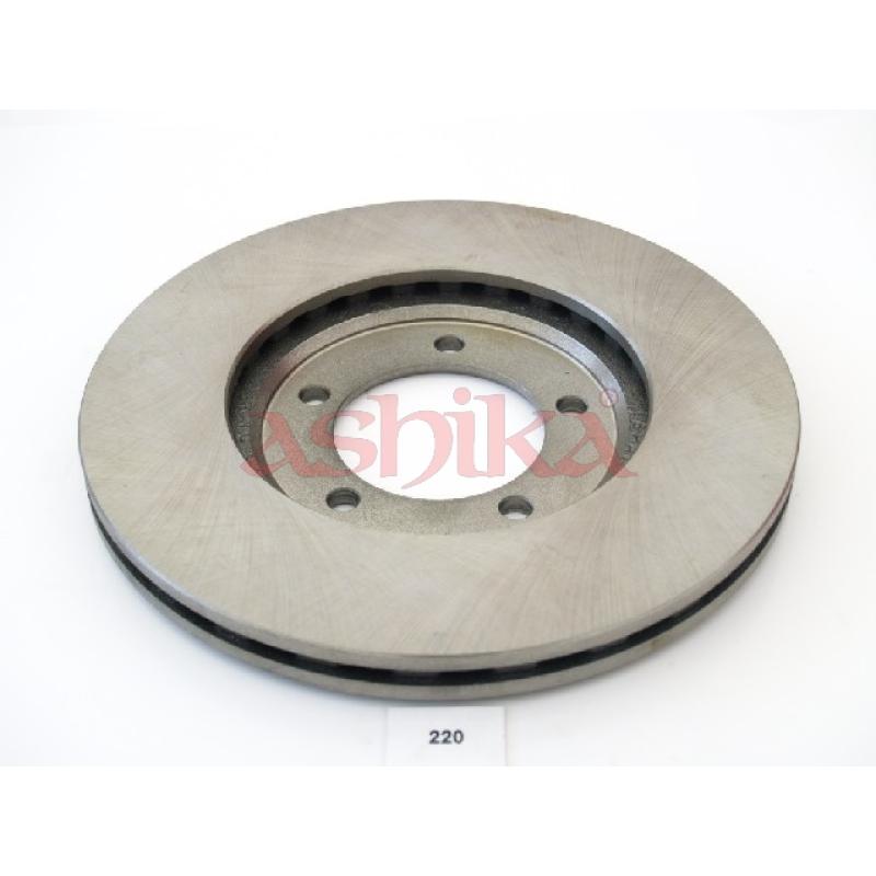 Jeu de 2 disques de frein avant ASHIKA 60-02-220 - Visuel 1