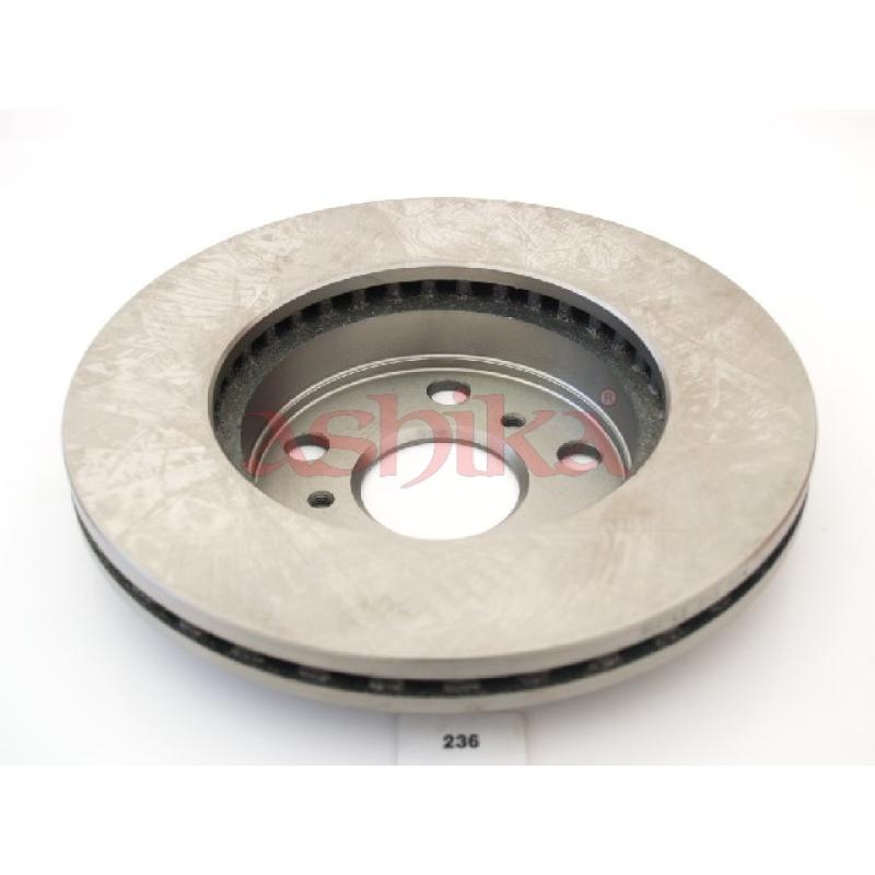 Jeu de 2 disques de frein avant ASHIKA 60-02-236 - Visuel 1
