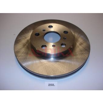 Jeu de 2 disques de frein avant ASHIKA OEM 4351232120