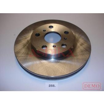 Jeu de 2 disques de frein avant ASHIKA OEM 4351232120