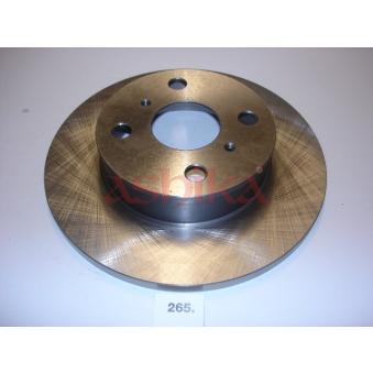 Jeu de 2 disques de frein avant ASHIKA 60-02-265
