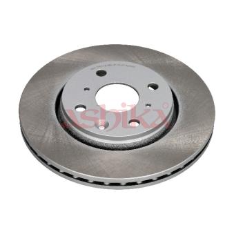 Jeu de 2 disques de frein avant ASHIKA OEM 424994