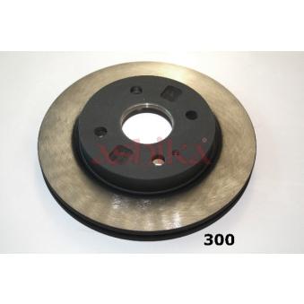 Jeu de 2 disques de frein avant ASHIKA [60-03-300]