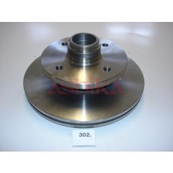 Jeu de 2 disques de frein avant ASHIKA 60-03-302