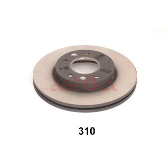 Jeu de 2 disques de frein avant ASHIKA 60-03-310