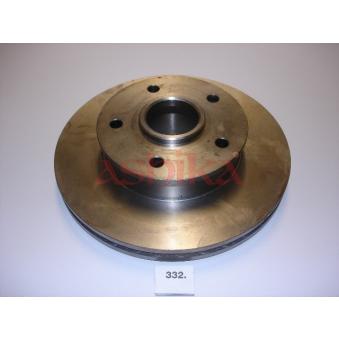 Jeu de 2 disques de frein avant ASHIKA 60-03-332